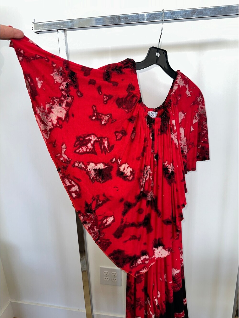 SanJules Red Jumpsuit - Picture 3 of 4